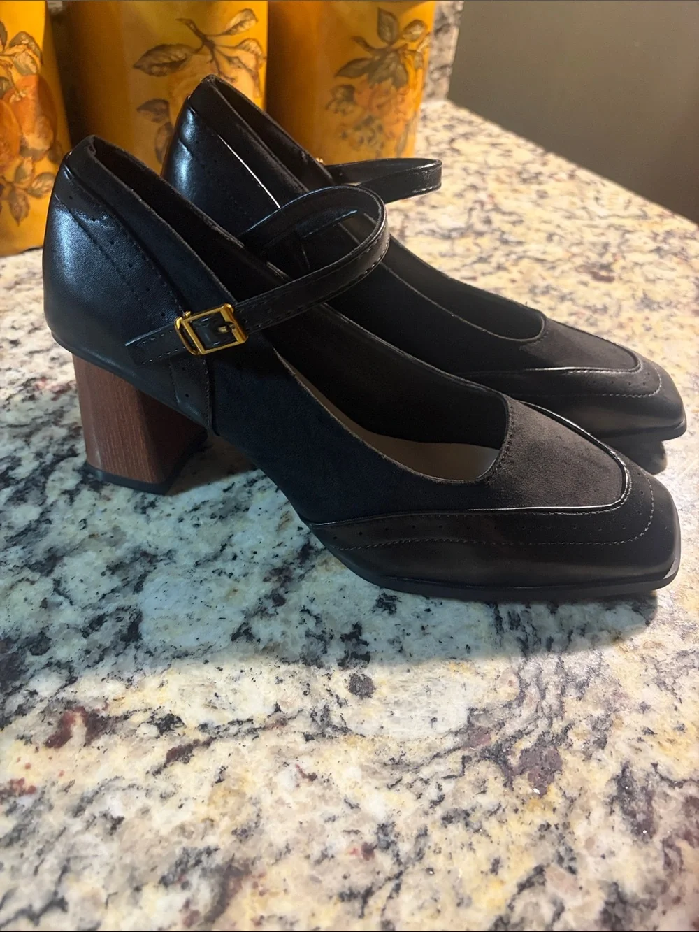 FRENCH CHIC♦️SQAURE TOE FASHION PUMP